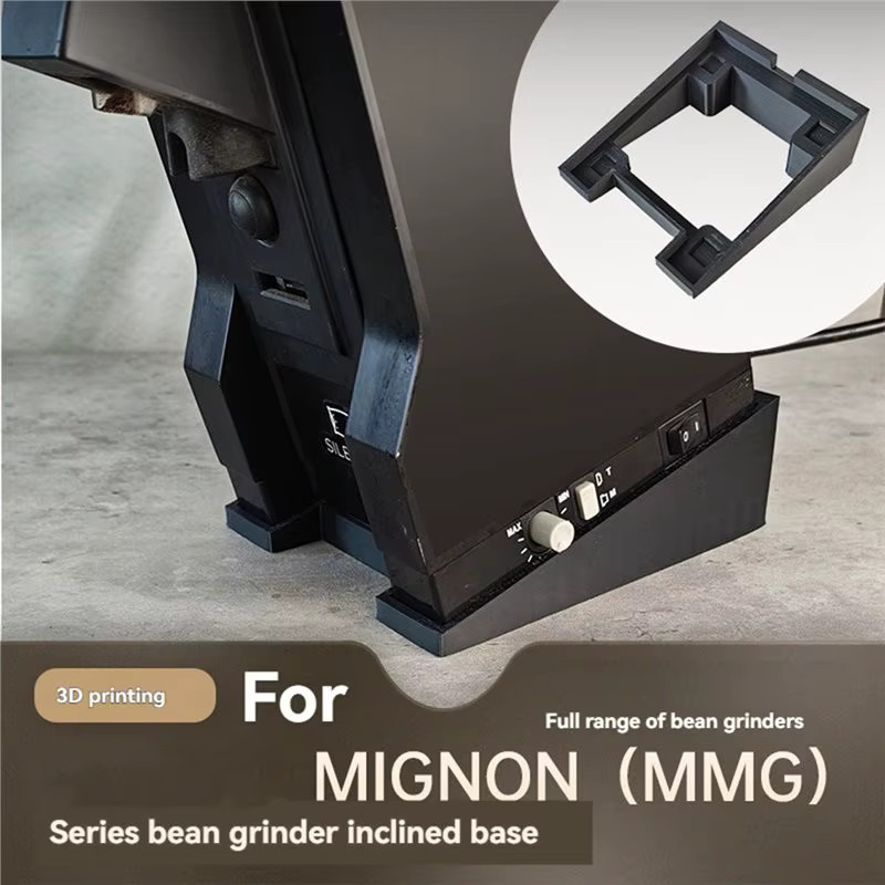 UNCL Ersatz-Schleifständerbasis für Eureka Mignon MMG-Serie Modelle FILTRO PERFETTO SILENZIO MANUALE in Schwarz mit neigbarem Design - Bild 2
