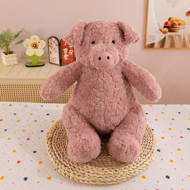 Bai Fen Bai Barnabs Schwein Kissen Puppe, Rosa, 40cm - Bild 1