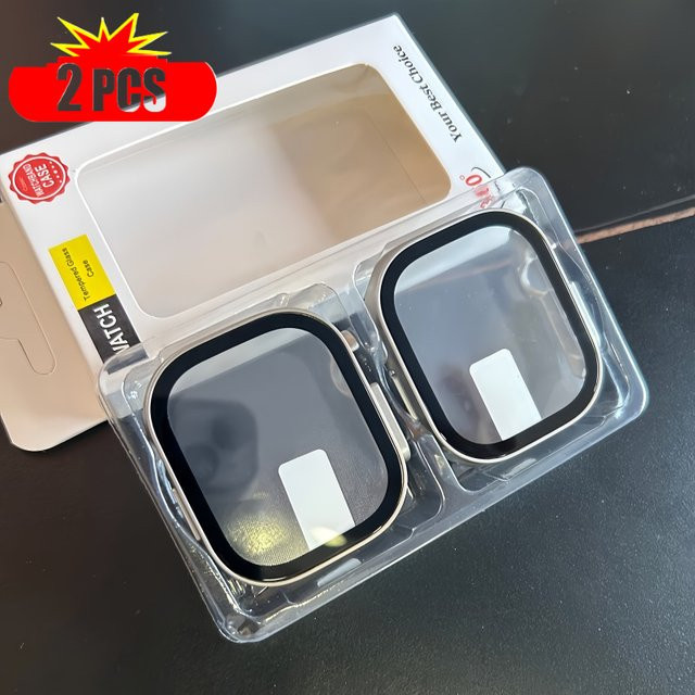 Apple Screen Protector, Glas, Schwarz, Uhrenzubehör - Bild 1