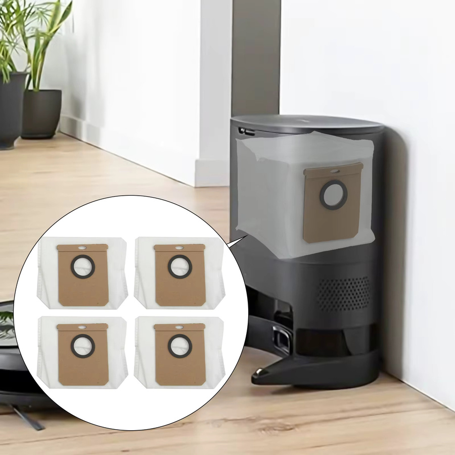 4 oder 10 Stück Staubbeutel für Conga 8490 Ultra Power Saugroboter Ersatzteile - Bild 3