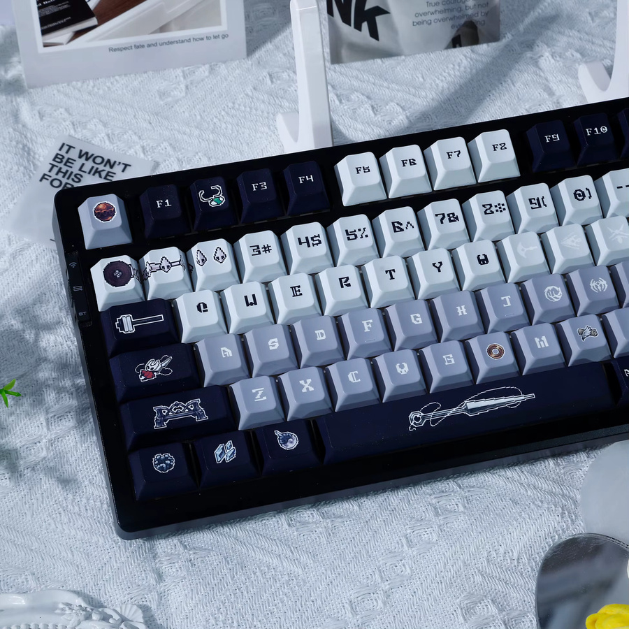 MAIMOOO Hollow Knight Silksong Custom Keycaps Cherry Profile PBT für mechanische Tastaturen in Multicolour - Bild 2