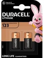 Duracell High Power Lithium CR123A Fotobatterien, 3V, 1400 mAh, 2 Stück - Bild 1