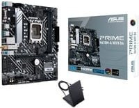 Asus PRIME H610M-A WIFI D4 Mainboard, Micro-ATX, LGA1700-Sockel, H610 Chipsatz, DDR4, NVMe/M.2, Wi-Fi, Bluetooth, Ethernet/LAN, Schwarz - Bild 2