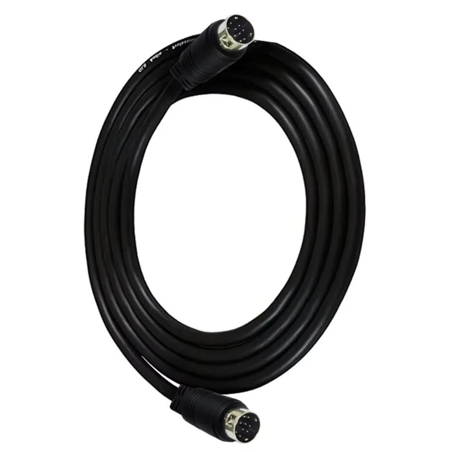 BSN Mini-DIN 9-Pin auf 9-Pin Audio-Eingangskabel in Schwarz für Videospiele, Soundkarten und Audioausrüstung - Bild 5