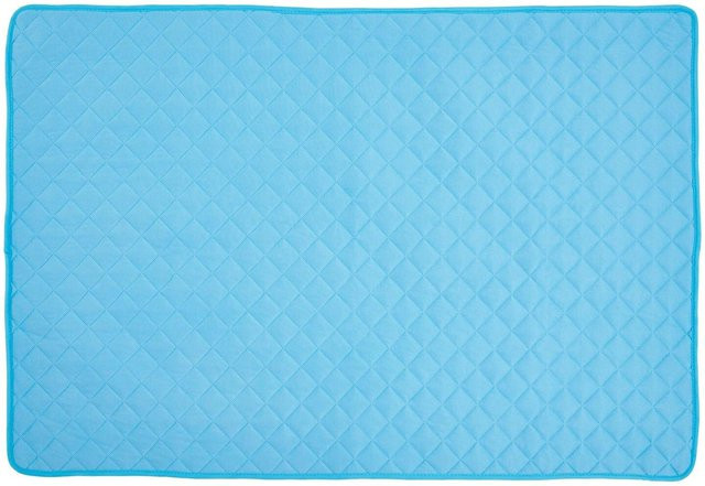 PETART Selbstkühlende Hundematte für Katzen und Hunde, wasserdichte Sommer-Kühlmatte in Helle Cyan, XL - Bild 1