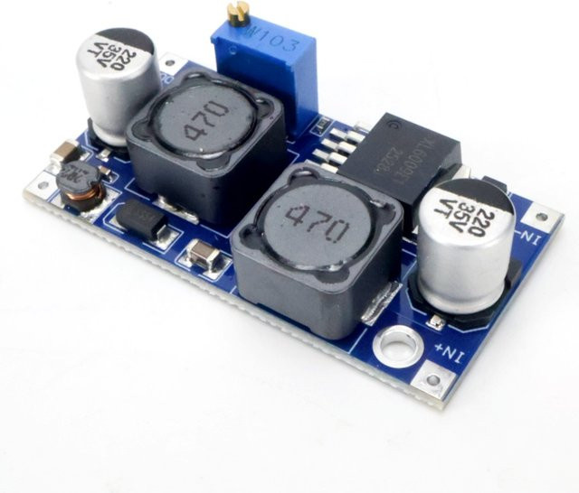 XL6009 DC-DC einstellbarer Abwärtswandler Boost Buck Modul in Blau - Bild 1