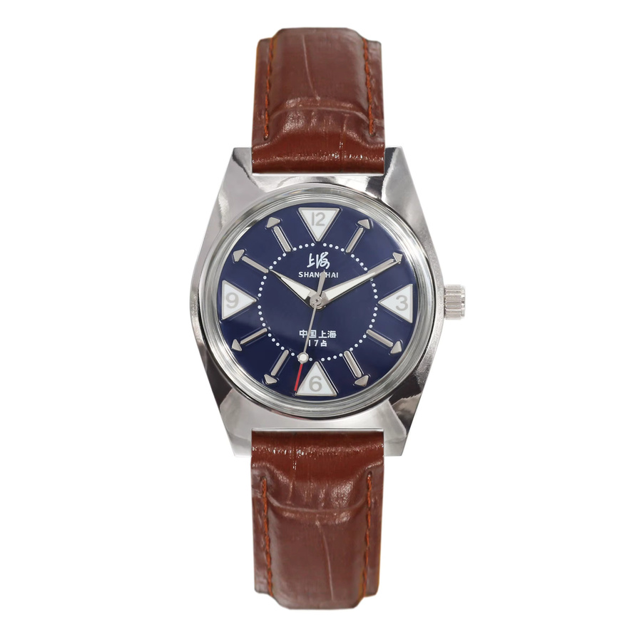 HEIMDALLR Armbanduhr, Handaufzug, Edelstahl, 36 mm, Blau, Herren - Bild 7