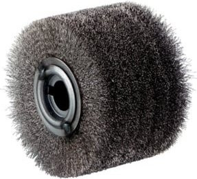 Metabo Stahldraht-Rundbürste Inox für Winkelschleifer, Durchmesser: 100 mm, Höhe: 70 mm, Farbe: Grau - Bild 1