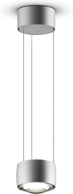 Occhio Sento sospeso up LED-Pendelleuchte in Chrom matt mit Sento D Linse-Ausführung, warmweißes Licht (2700K), variabel von 50 bis 200 cm - Bild 1