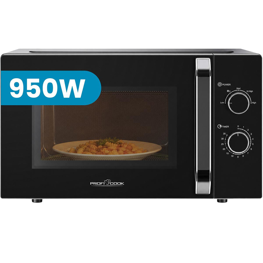 ProfiCook Mikrowelle PC MW 1354 mit 30 L XXL-Garraum, 950W und 31,5 cm Drehteller - Bild 1
