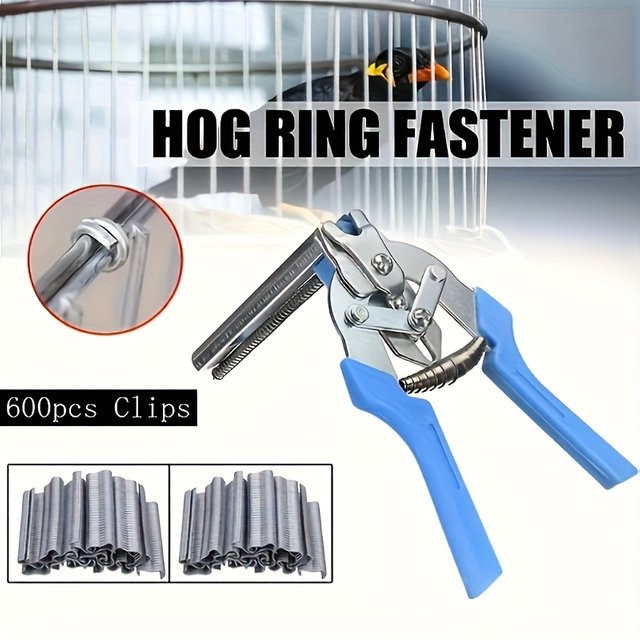 NIUXIANG Eisenkäfig-Zangen-Set mit 600-m-Typ-Klemmen und Schweinstift-Klemmen in Blau - Bild 1