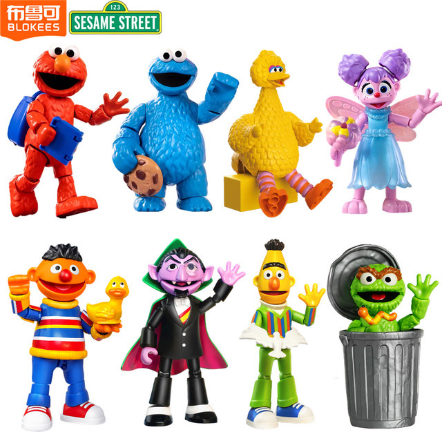 Blokees Sesamstraße Actionfiguren, Set / Bundle - Bild 1