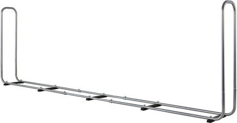 Wolfcraft Stapelhilfe Modular XXL in Silber für Holzscheite von 25 bis 50 cm - Bild 1