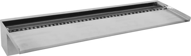 Ubbink Niagara 90 LED Wand-Wasserfall aus Edelstahl Inox 316L mit 62 LEDs und 12 V Trafo - Bild 1
