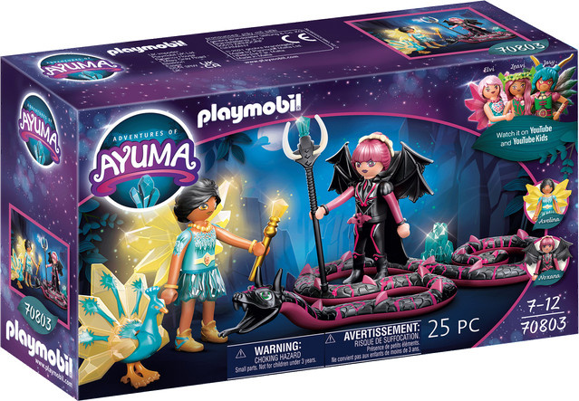 Playmobil 70803 Ayuma Crystal Fairy und Bat Fairy, Fantasy, ab 7 Jahren - Bild 1