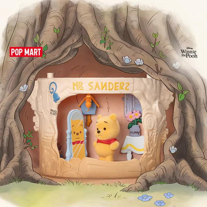 POPMART Winnie The Pooh Baumhaus-Theater-Serie, Blind Box, Einzelfigur - Bild 2
