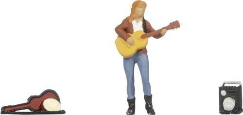 NOCH Straßenmusik, Kunststoffmodell, 1:87 (Spur H0), handbemalt, stehend - Bild 1