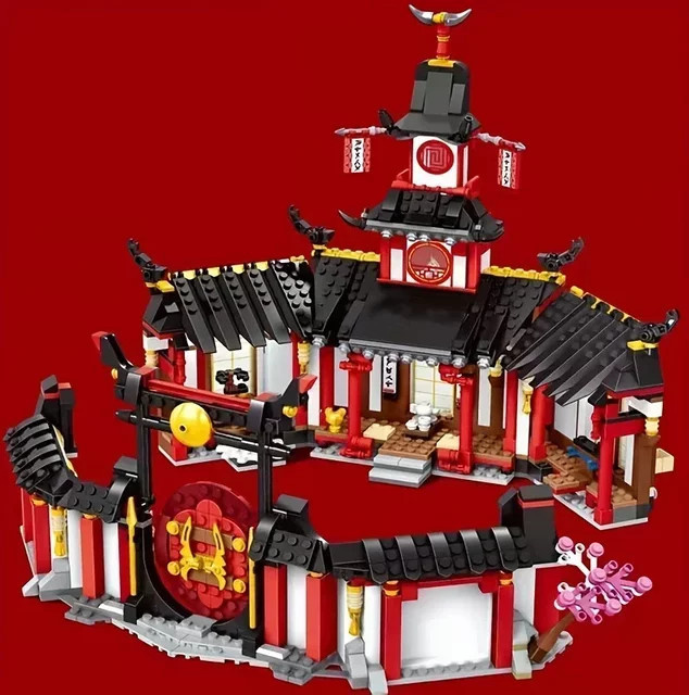 LEGO Ninjago Klosterhaus Spinjitzu, Baukasten-Set, 1.132 Teile - Bild 1