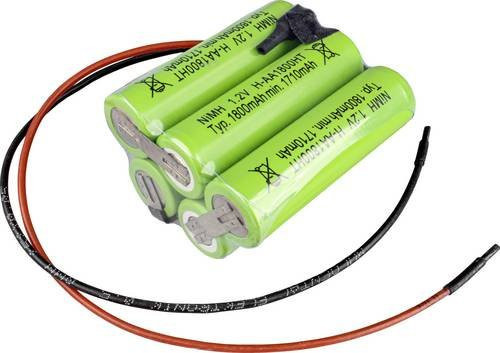 Mexcel Akkupack 5x Mignon AA NiMH 6.0V 1800mAh in Grün - Bild 1