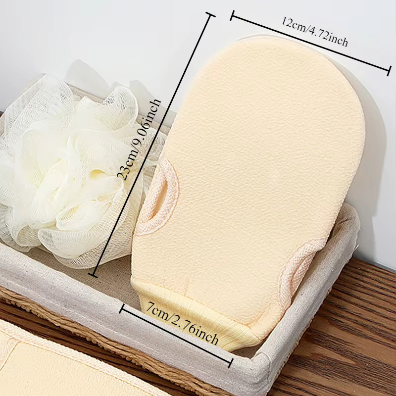 Körper-Peeling-Handschuhe zur Reinigung und Massage, Unisex - Bild 2