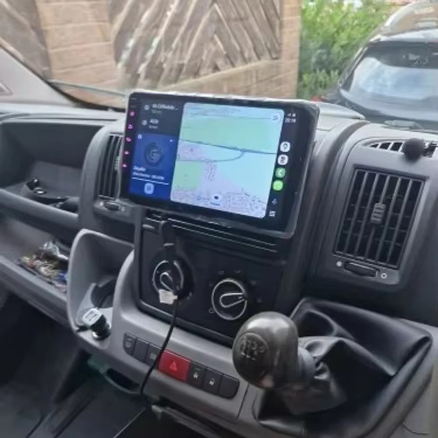 Universal Auto Stereo Radio Fascia Rahmenplatte für 9 bis 10 Zoll Touchscreen MP5 Player und Navigationssystem in Schwarz - Bild 5