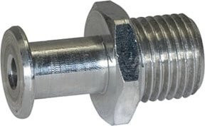 Riegler Anschlussnippel Balgsauger Typ FGA rund in Silber Durchmesser 32-52 mm - Bild 1