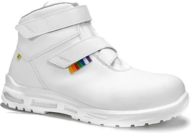 Elten Sicherheitsstiefel Brayden Xxtm White Strap Mid ESD S3 in Weiß, Größe 42 - Bild 1