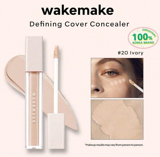 WAKEMAKE Defining Cover Concealer, Ivory - Bild 1