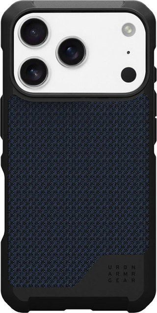 Urban Armor Gear MagSafe Schutzhülle Metropolis LT Kevlar für Apple iPhone 17 Pro in Marineblau - Bild 1