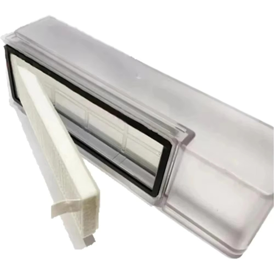 QIXIAO Ersatzteil-Set für Xiaomi Mijia G1 MJSTG1 Saugroboter mit Wassertank, Staubbehälter und Filter in Transparent - Bild 2