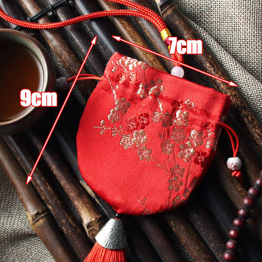 eelhoe Anhänger, Chinesische Stickerei, Kreuzstich, Hanfu - Bild 1