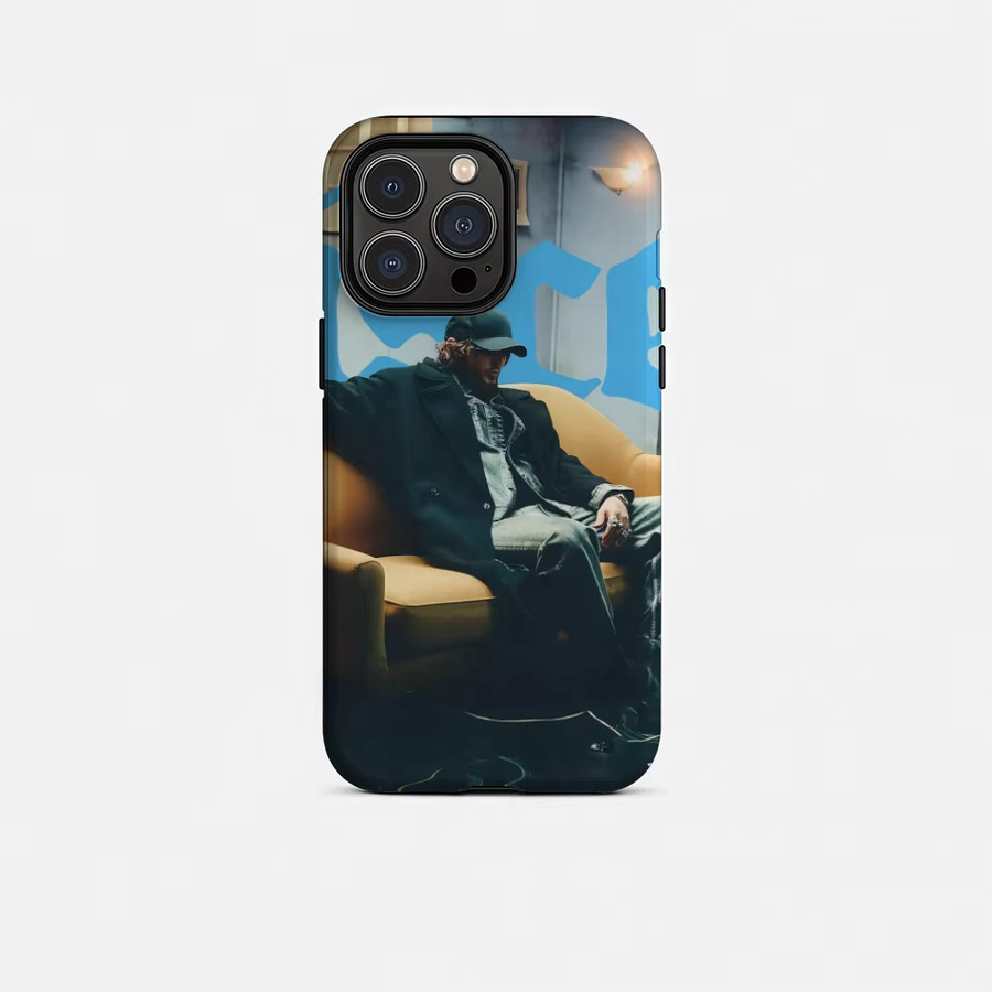 James A-Arthur Pisces Handyhülle für iPhone 17 16 15 14 13 12 Pro Max Plus in Weiß und Multicolour mit glänzender HD-Doppelschicht-Flüssighartschale - Bild 6