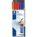 Staedtler Lumocolor non-permanent Folienstifte 316, Multicolor, 10er Packung - Bild 2