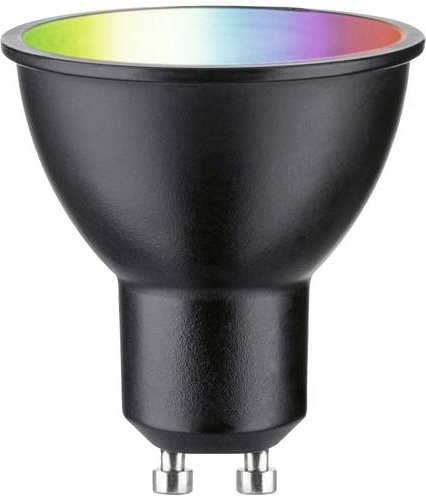 Paulmann Home LED-Leuchtmittel GU10 RGBW Schwarz Matt mit ZigBee und Fernbedienung 4,8 W - Bild 2