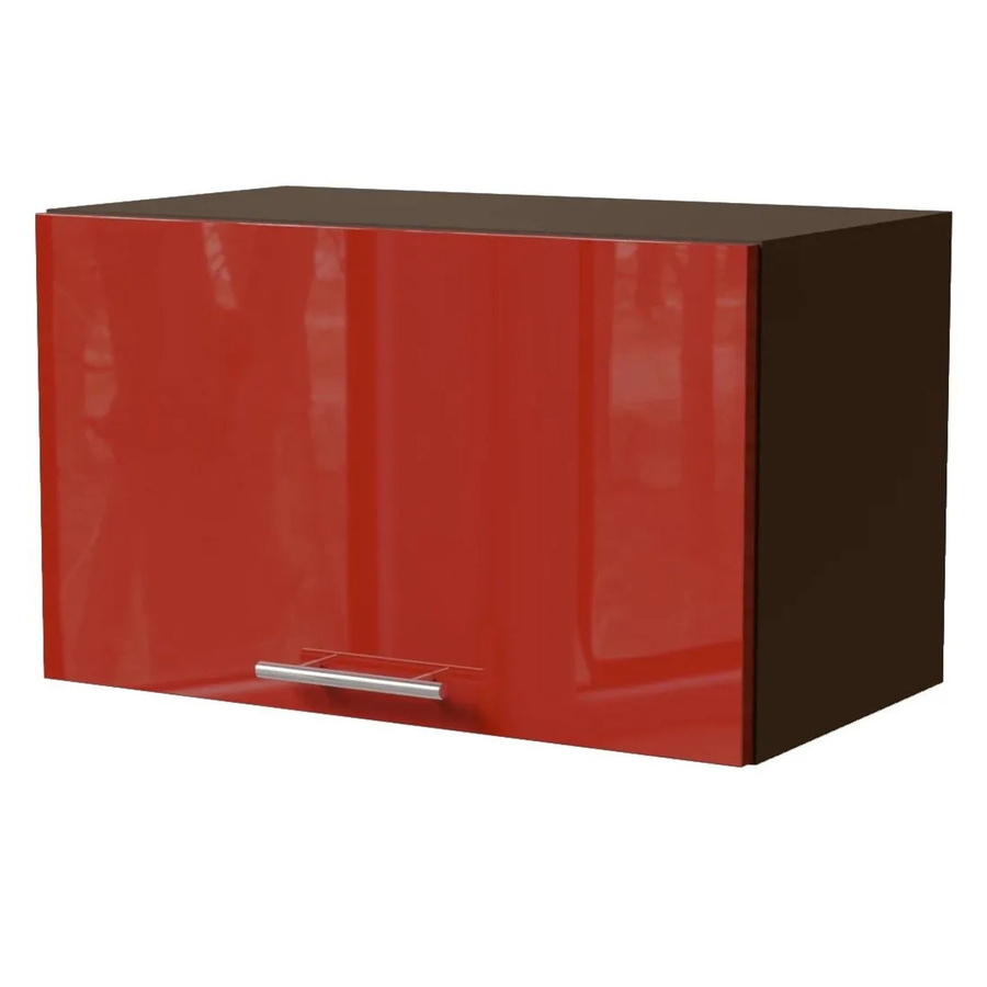 Feldmann-Wohnen Klapphängeschrank Brerra W4B/60 in Lava Karminrot Hochglanz mit Blum Avenots Klappenbeschlag, B/T/H: 60 x 32,5 x 36 cm - Bild 2