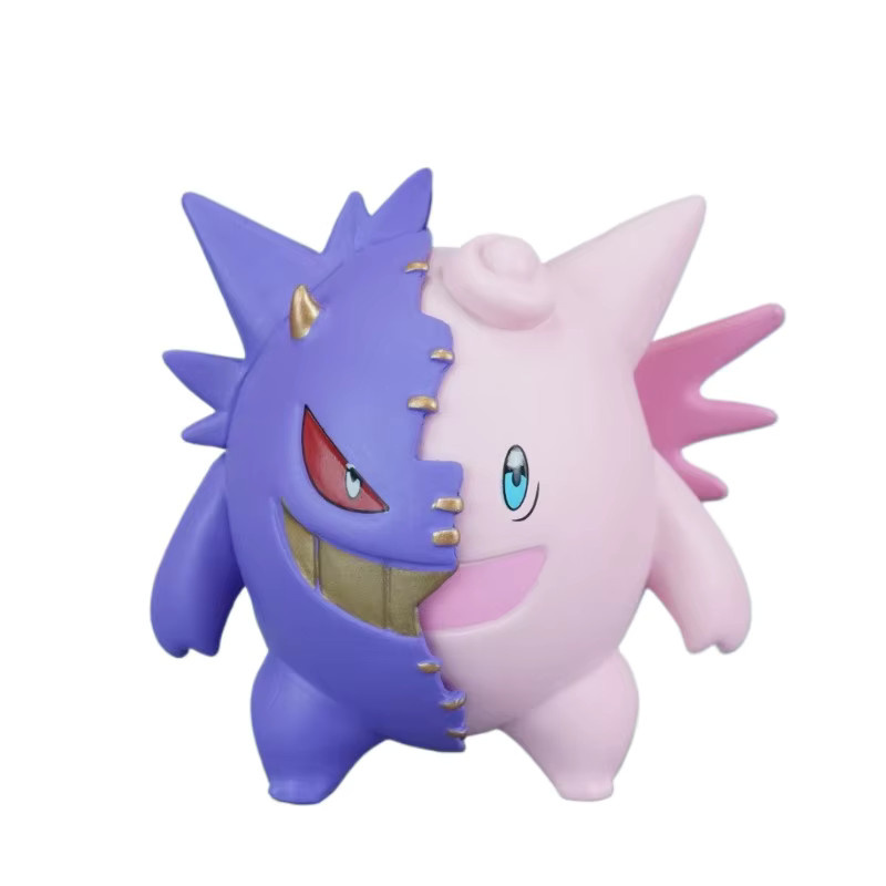 Bandai Pokémon Gengar und Clefable Actionfiguren, PVC-Statue, 7,5cm - Bild 3