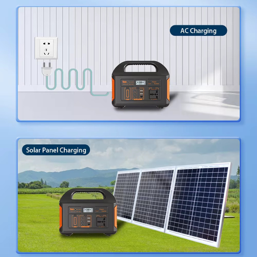 Gaiaray Tragbare Powerstation mit LiFePO4-Akku 460,8Wh und LED-Licht für Outdoor und Reisen - Bild 7