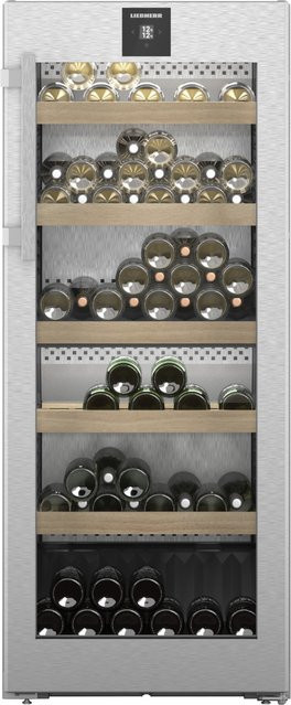 Liebherr Weintemperierschrank WPsd 4652-20 in Edelstahl Silver - Bild 1