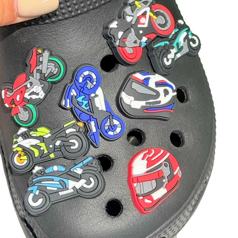 Happye&TiTi Charms Cartoon Motorrad Helm, Kinder - Bild 3