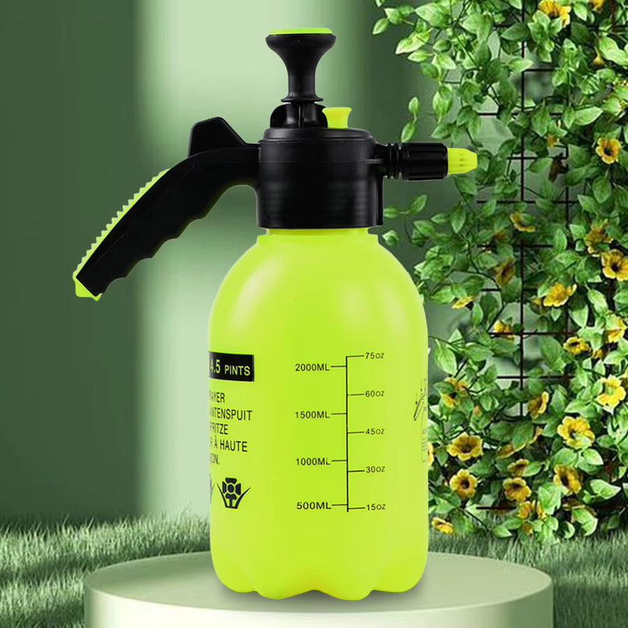 ATUOTIN Manueller Sprühnebelgenerator mit 2 l Volumen, Grüner Haushaltssprüher mit verstellbarer Düse für die Landwirtschaftliche Bewässerung - Bild 2