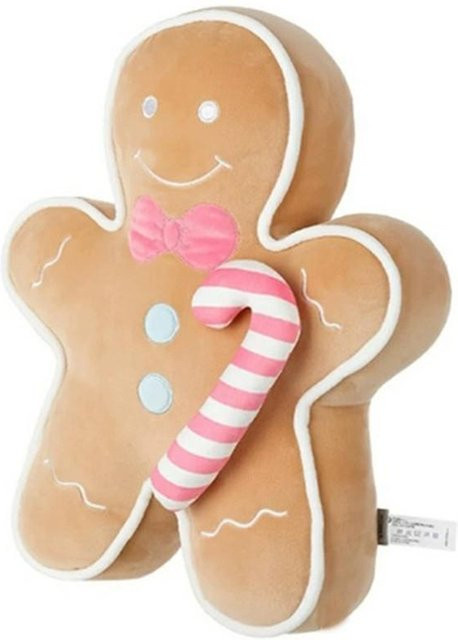 Yiran Health & Beauty Weihnachts-Lebkuchenmann Plüschtier, 42cm - Bild 1