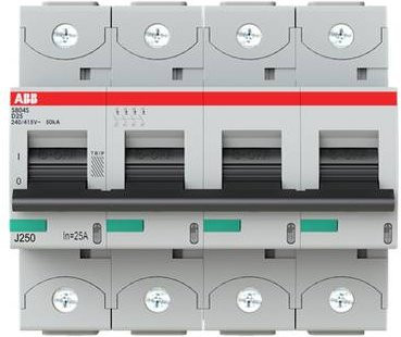 ABB S804S-D25 Leitungsschutzschalter 25A 400V grau - Bild 1