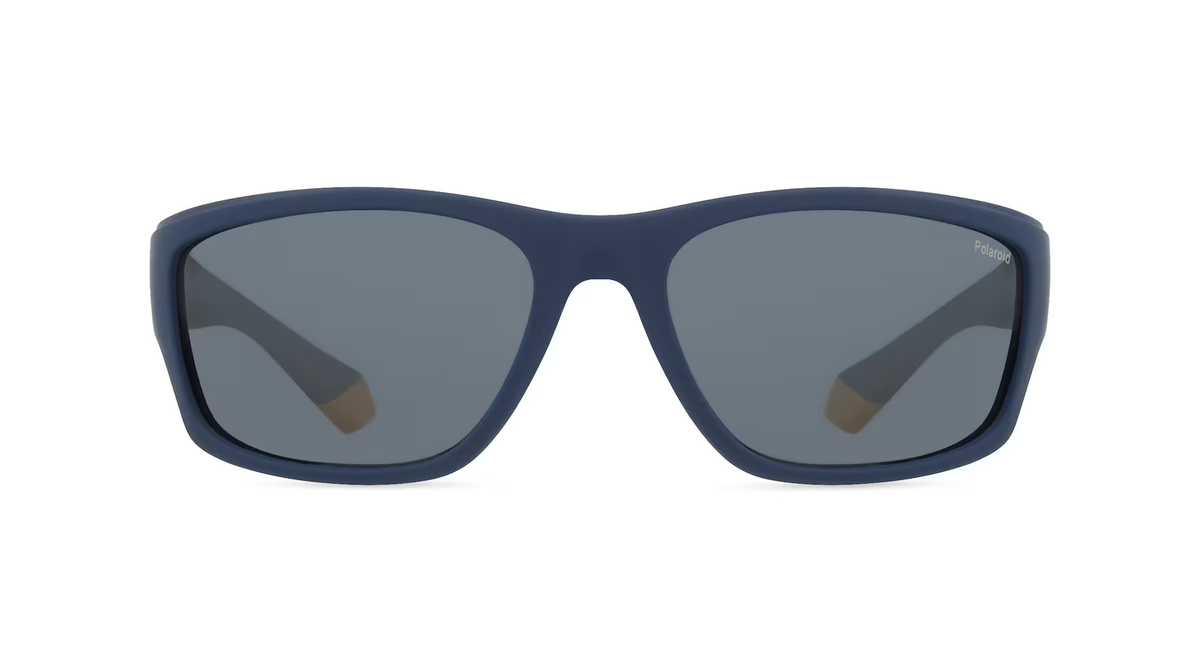 Polaroid PLD 2135/S Sonnenbrille, Vollrand, Eckig, Kunststoff, Blau, Herren - Bild 1