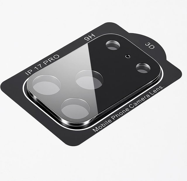 DO AS YOU WISH 3D Kamera Objektiv Displayschutzfolie für Apple iPhone 17, iPhone 17 Air und iPhone 17 Pro Max, transparent, kratzfest - Bild 1