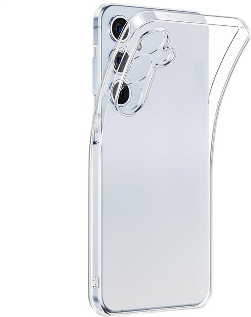 Ultradünne transparente Silikonhülle für Samsung Galaxy S25 S24 S23 S22 S21 S20 FE Plus Ultra und S25 Edge - Bild 1