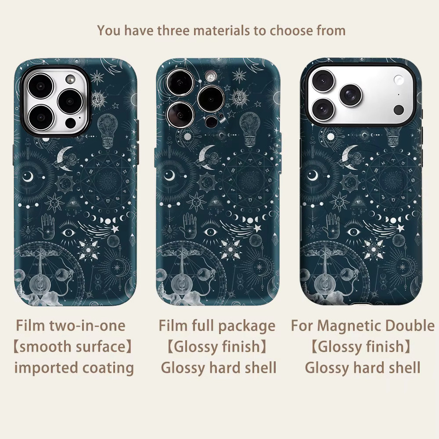 Arcane Celestial Weave Magnetic Tough Case für Apple iPhone 17 16 15 14 Pro Max Plus mit Doppelschicht-Schutz - Bild 2