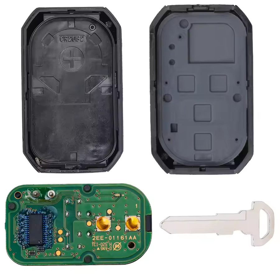 KEYECU Original-Fernschlüsselanhänger für Suzuki Ertiga Vitara Wagon R SWIFT in Schwarz, OEM 37172M55R40, 315 MHz 433 MHz Keyless Smart Card ID47 - Bild 4