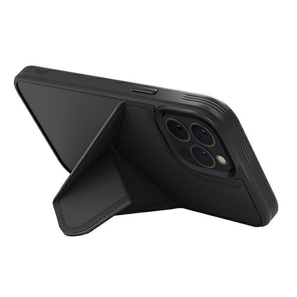 UNIQ Magclick Charging Schutzhülle für iPhone 14 Plus in Schwarz - Bild 4
