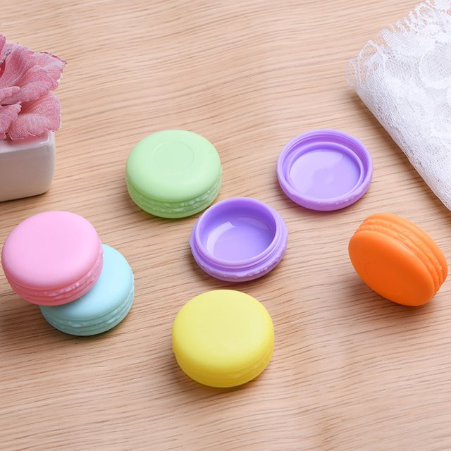 KuZHEN Macaron Cremetiegel, 5 Stück, 10g, Kosmetikflasche für Reise und Make-up - Bild 1