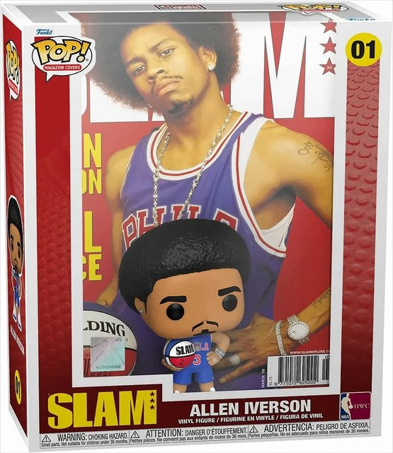 Funko NBA Allen Iverson Philadelphia 76er Vinyl Figur - Bild 1
